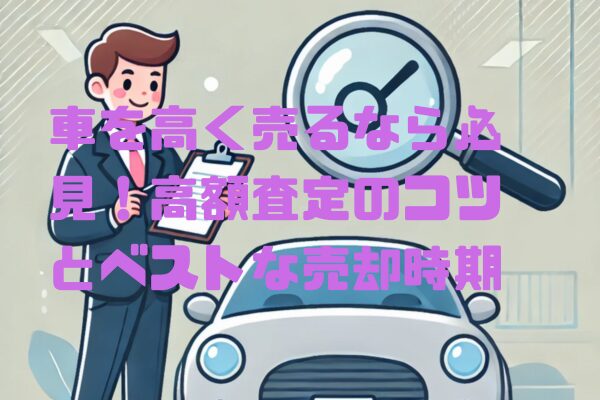 車を高く売るなら必見！高額査定のコツとベストな売却時期を徹底解説【2025年最新】