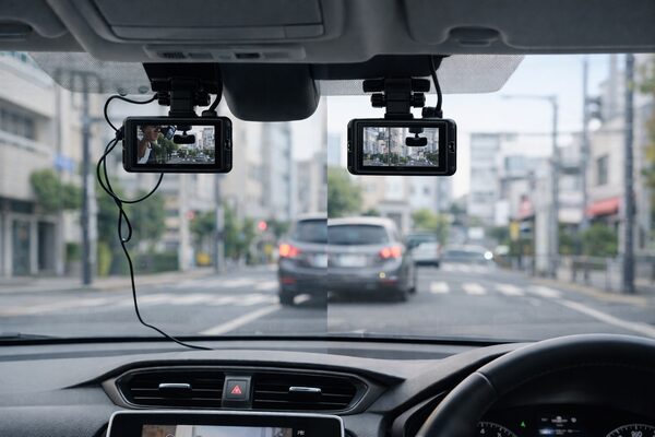 ドライブレコーダーの取り付け品質の違い｜配線処理と設置の比較イメージ